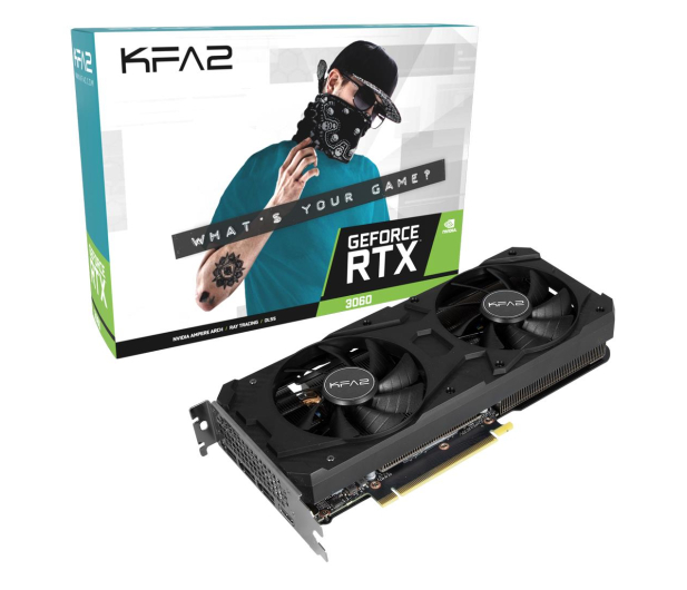 KFA2 GeForce RTX 3060 1-Click OC Feature 8GB GDDR6 - 1086210 - zdjęcie